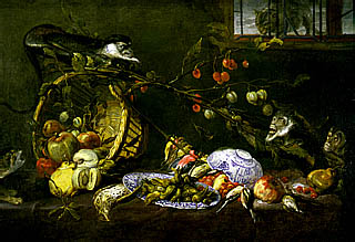 Still Life with Cats and Monkeys